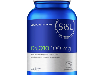 SISU - Co Q10 100MG | 150 SOFTGELS