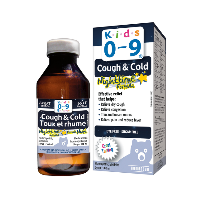 HOMEOCAN - Kids 0-9 Night Cough & Cold | 100 mL