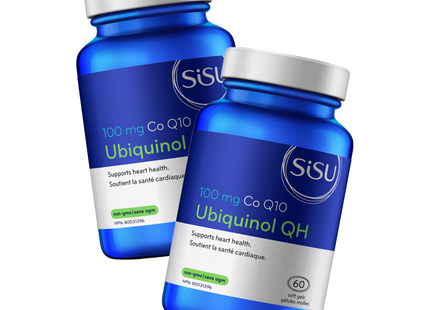 2-PACK! SISU - Co Q10 Ubiquinol QH 100 mg | 60 Tablets