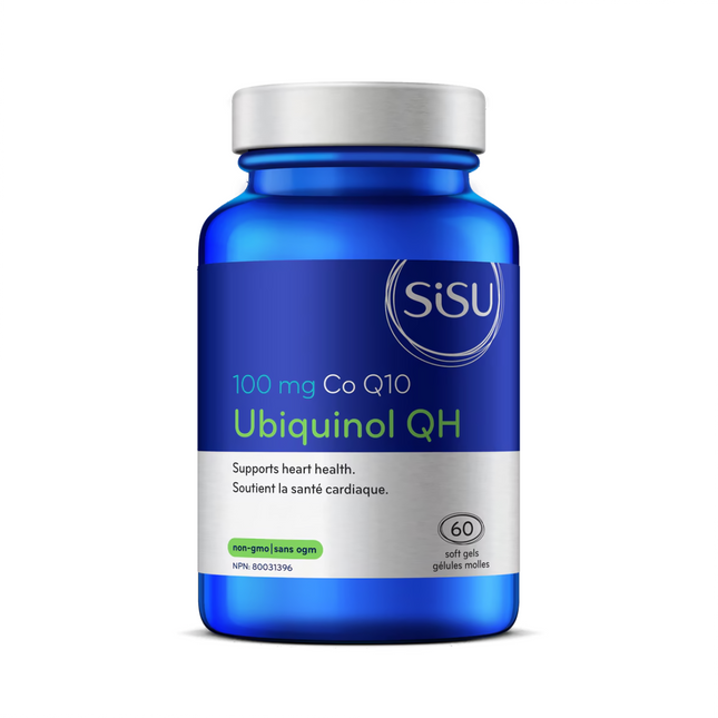 Sisu-Co Q10 Ubiquinol QH 100 mg | 60 comprimés*