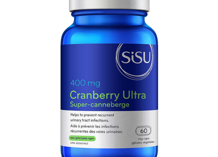 SISU - Cranberry Ultra 400 mg | 60 Veg Capsules