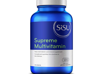 Sisu - Supreme Multi with Iron and Vitamin D | 120 Caps*