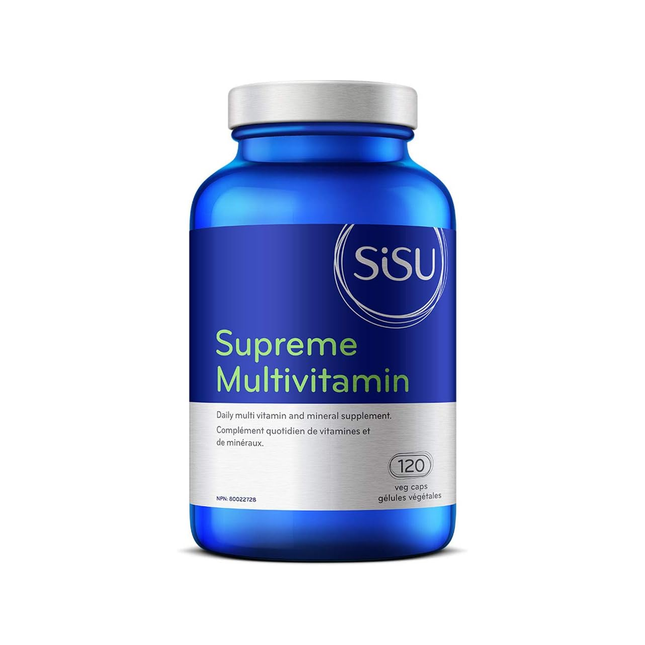 Sisu - Supreme Multi with Iron and Vitamin D | 120 Caps*