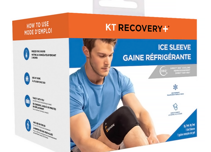 KT Recovery - Ice Sleeve Knee & Elbow - S/M | 1 Gel Sleeve