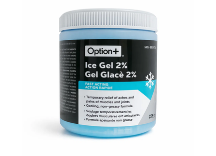 Option+ Ice Gel 2% Fast Acting | 255 g