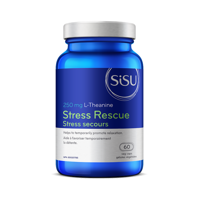 Sisu - Stress Rescue - L-Theanine 250 mg | 60 Veg Caps*