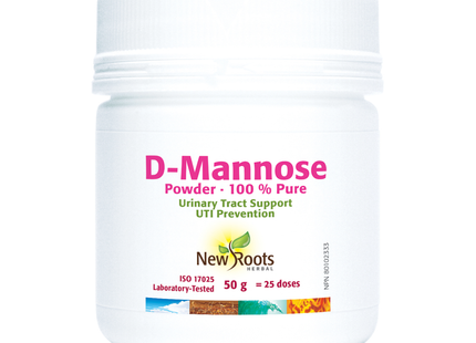 New Roots - Poudre de D-Mannose 100% pure | 50 g