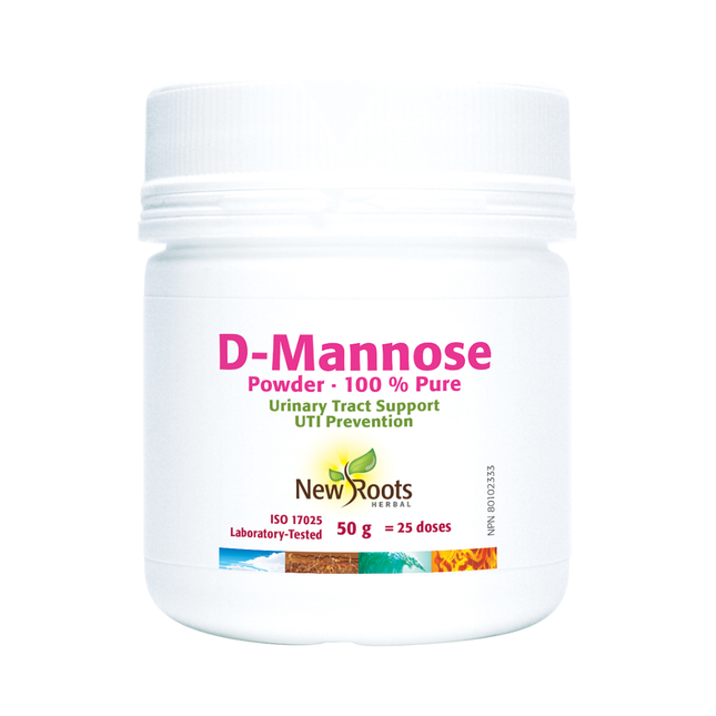 New Roots - Poudre de D-Mannose 100% pure | 50 g