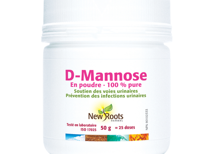 New Roots - Poudre de D-Mannose 100% pure | 50 g