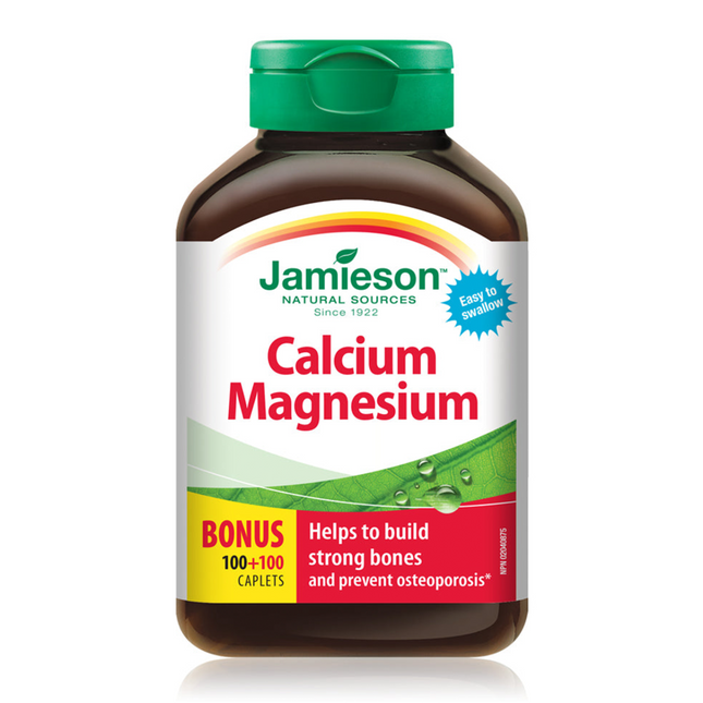 Jamieson - Calcium Magnesium | 200 Caplets