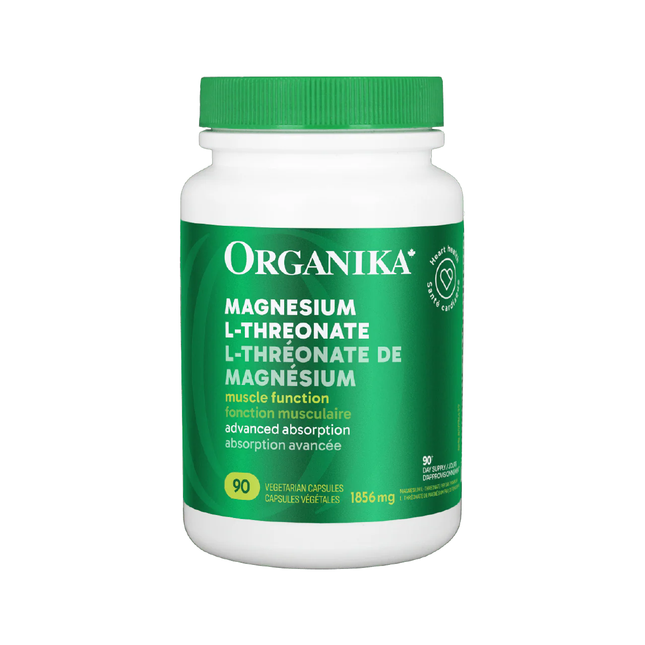 Organika - Magnesium L-Threonate | 90 Capsules