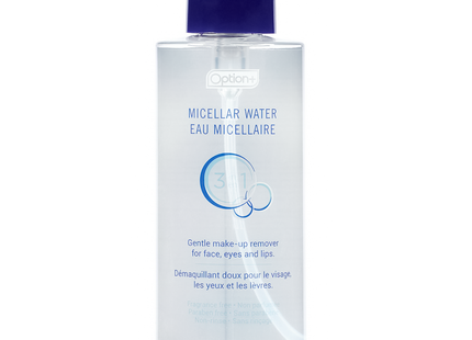 Option+ 3 in 1 Micellar Water | 500 mL