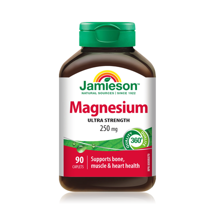 Jamieson - Magnésium Ultra-Force 250 mg | 90 comprimés pelliculés