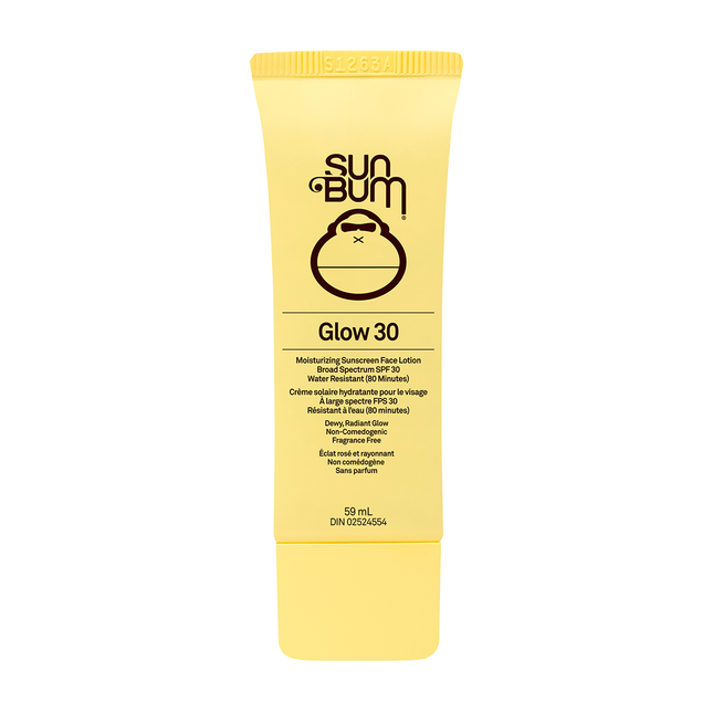 Sun Bum - Lotion écran solaire pour le visage Original Glow SPF 30 | 59 ml