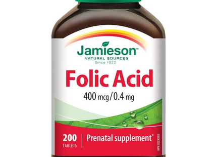 Jamieson - Folic Acid 400 mcg | 200 Tablets