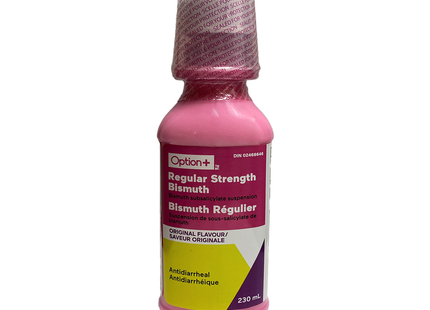 Option+ Regular Strength Bismuth Antidiarrheal, Original Flavour | 230 mL