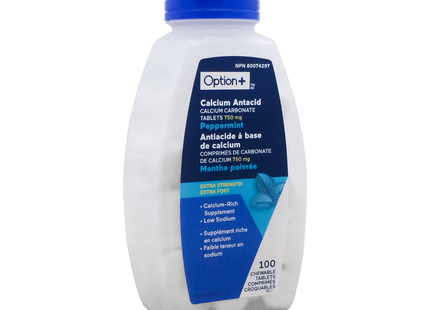 O+ ANTIACIDE XSTR MENTHE 100