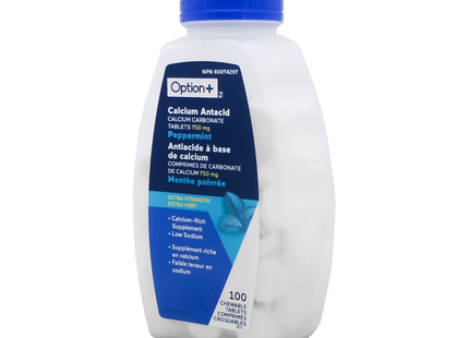 O+ ANTIACIDE XSTR MENTHE 100