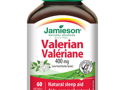 Jamieson - Valerian 400 mg | 60 Softgels