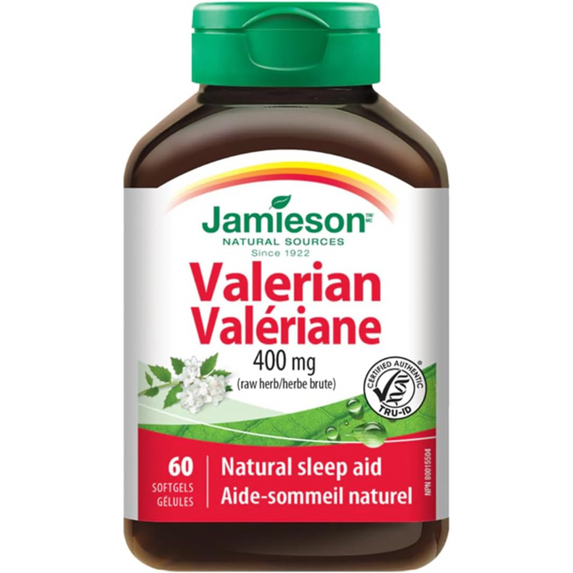 Jamieson - Valériane 400 mg | 60 gélules