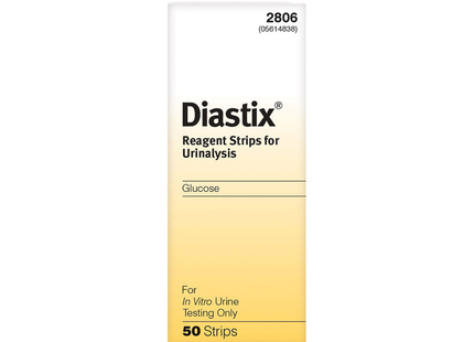 Ascensia - Diastix Urine Reagent Strips - Glucose Test | 50 Pack