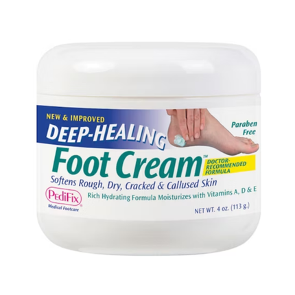 Pedifix – Crème pour les pieds cicatrisante en profondeur – pour les personnes souffrant de diabète et de pieds sensibles | 113g