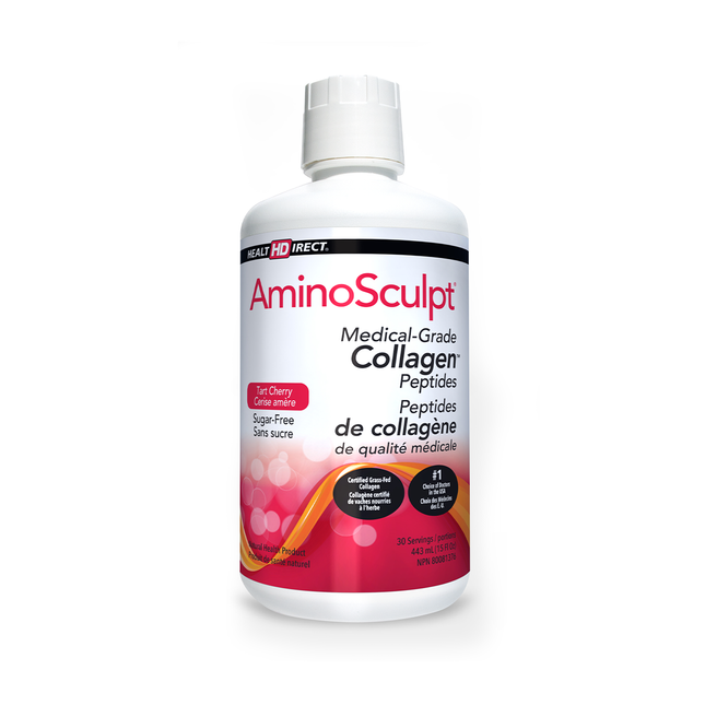 Health Direct Collagen - Aminosculpt Cherry | 443 mL