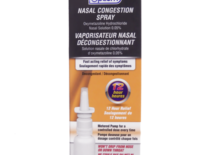 Option+ Nasal Congestion Spray with Metered Pump | 30 mL