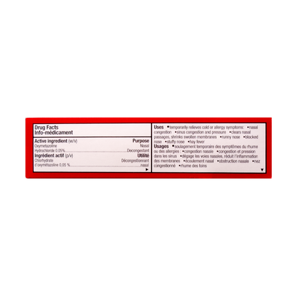 Option+ Long Lasting Decongestant Nasal Mist | 30 mL