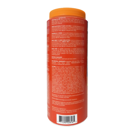 Option+ Natural Source Fibre Laxative Smooth Texture, Orange Flavour/Sugar-Free | 425 g