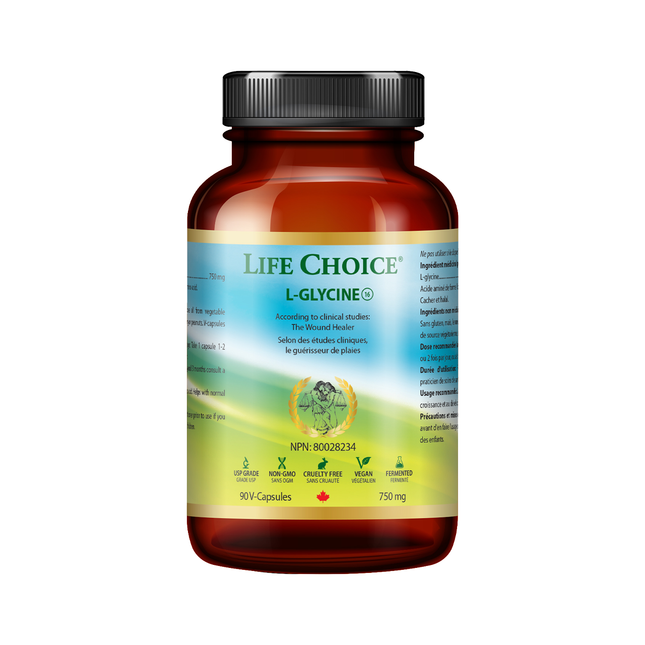 Life Choice - L-Glycine 750 mg | 90 Capsules