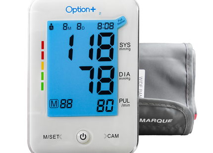 Option+ Premium Blood Pressure Monitor & Cuff