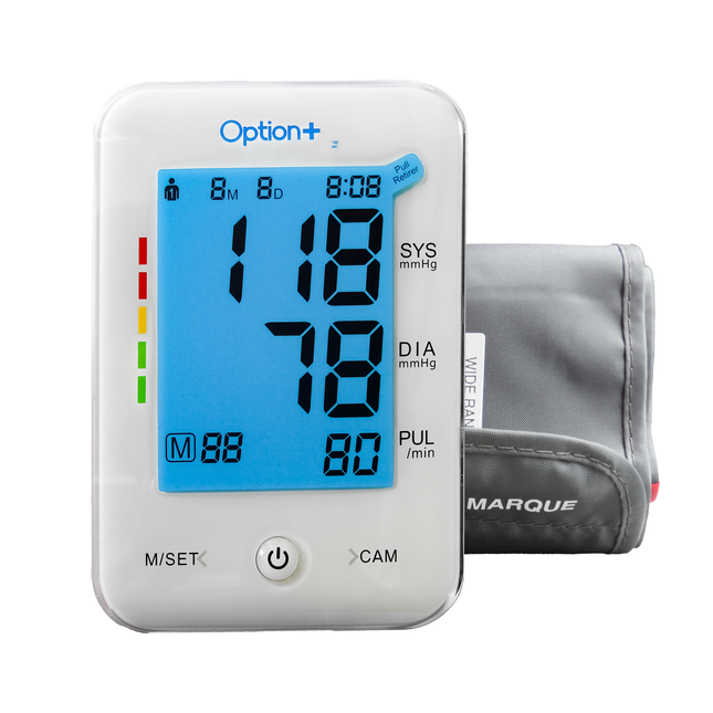 Option+ Premium Blood Pressure Monitor & Cuff