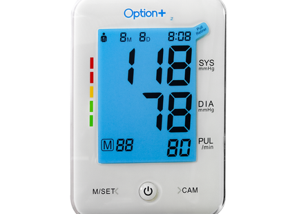 Option+ Premium Blood Pressure Monitor & Cuff