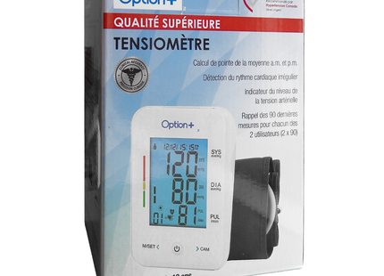 Tensiomètre Option+ Premium