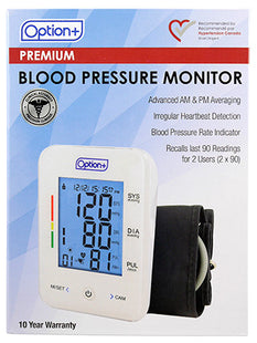 Option+ - Premium Blood Pressure Monitor