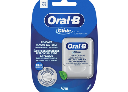 Oral-B - Fil dentaire Glide Pro Health Deep Clean, menthe fraîche | 40 m