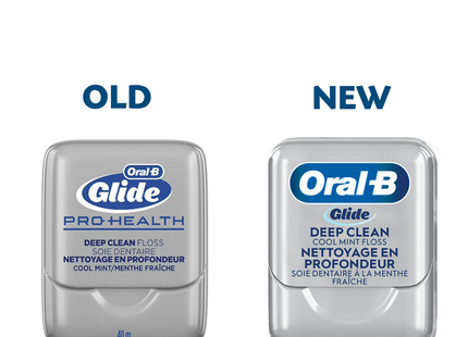 Oral-B - Fil dentaire Glide Pro Health Deep Clean, menthe fraîche | 40 m