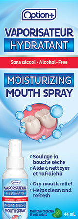 Option+ Moisturizing Mouth Spray - Fresh Mint | 44 ml