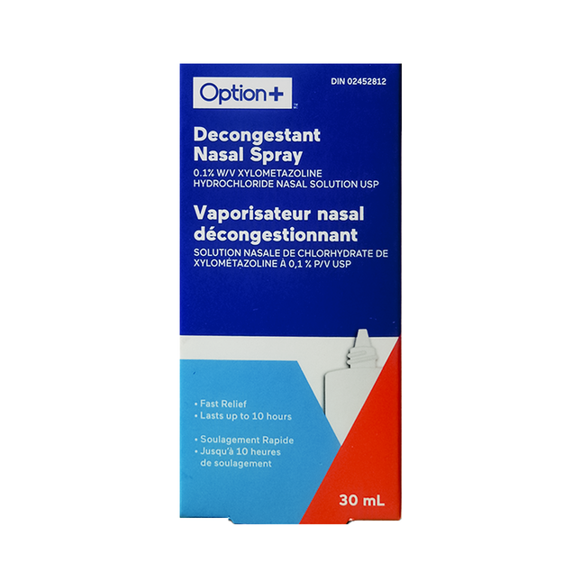 Option+ Spray nasal décongestionnant | 30 ml