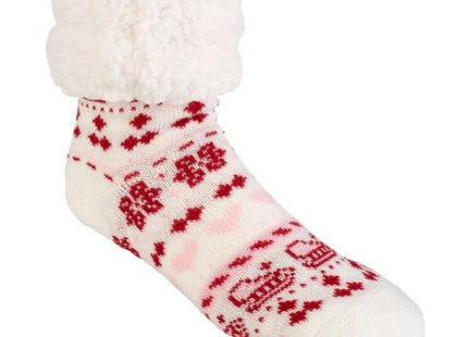 Piika Slipper Socks - Skate White Pink
