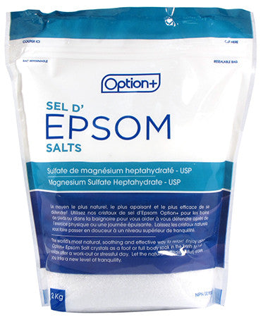 Option+ Sel d'Epsom-Naturel| 2kg
