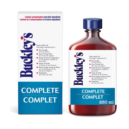 Buckley's - Sirop complet contre la toux, le rhume et la grippe | 250 ml