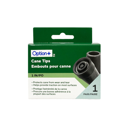 Option+ Cane Tip 1" | 1 Pair