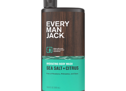 Every Man Jack - Gel douche hydratant, sel marin et agrumes | 500 ml
