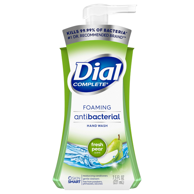 Dial - Complete Antibacterial Foaming Hand Wash - Fresh Pear | 221 ml