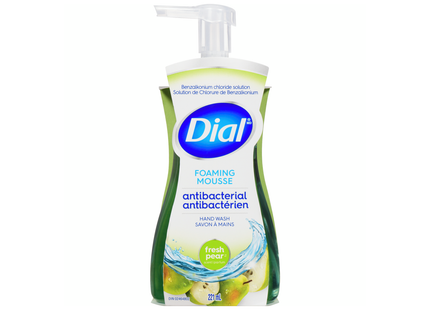 Dial - Nettoyant moussant antibactérien pour les mains - Poire fraîche | 221 ml