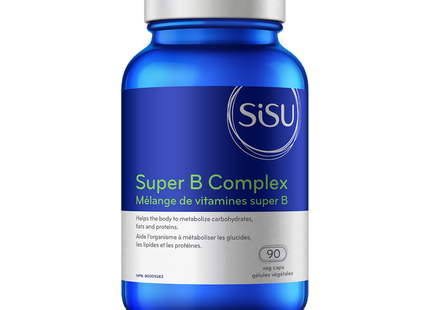 Sisu - Super B Complex | 90 Veg Caps*