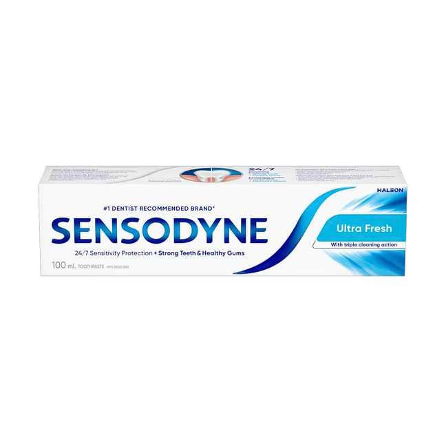 Sensodyne - Ultra Fresh Toothpaste with 24/7 Sensitivity Protection | 100 mL