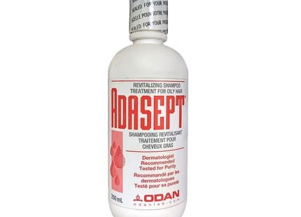 Adasept - Revitalizing Shampoo Treatment - for Oily Hair | 250 mL